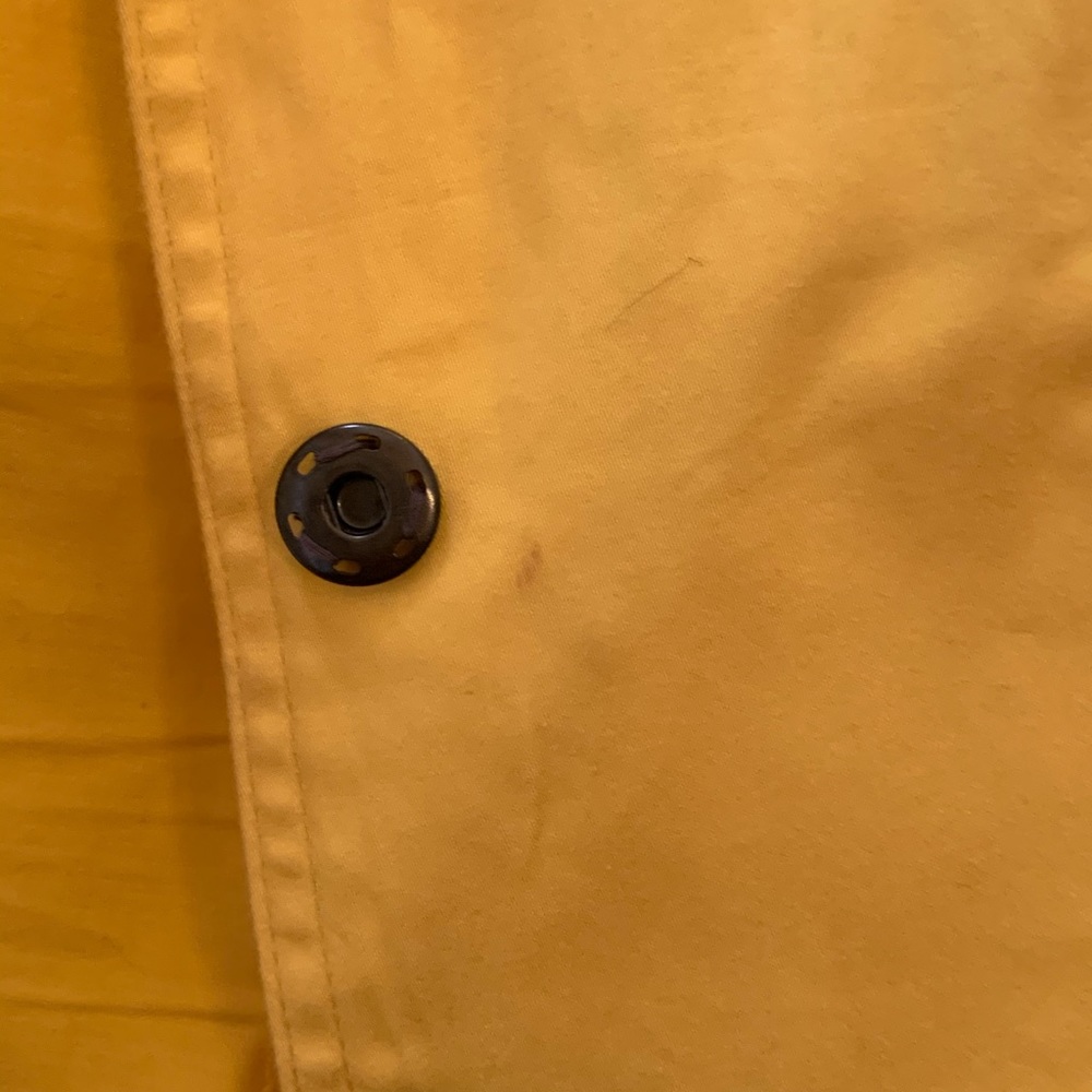 Ruby R 14P Yellow bead button jacket - Picture 15 of 15